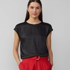 JACQUELINE DE YOUNG DEEP FOREST GREEN TOP SIZE 36